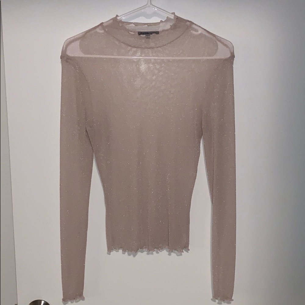Charlotte Russe Sparkly Top